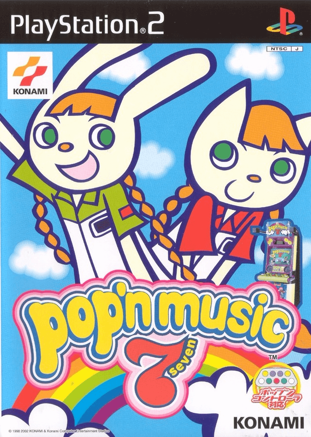 Pop'n Music 7 box art for Playstation 2